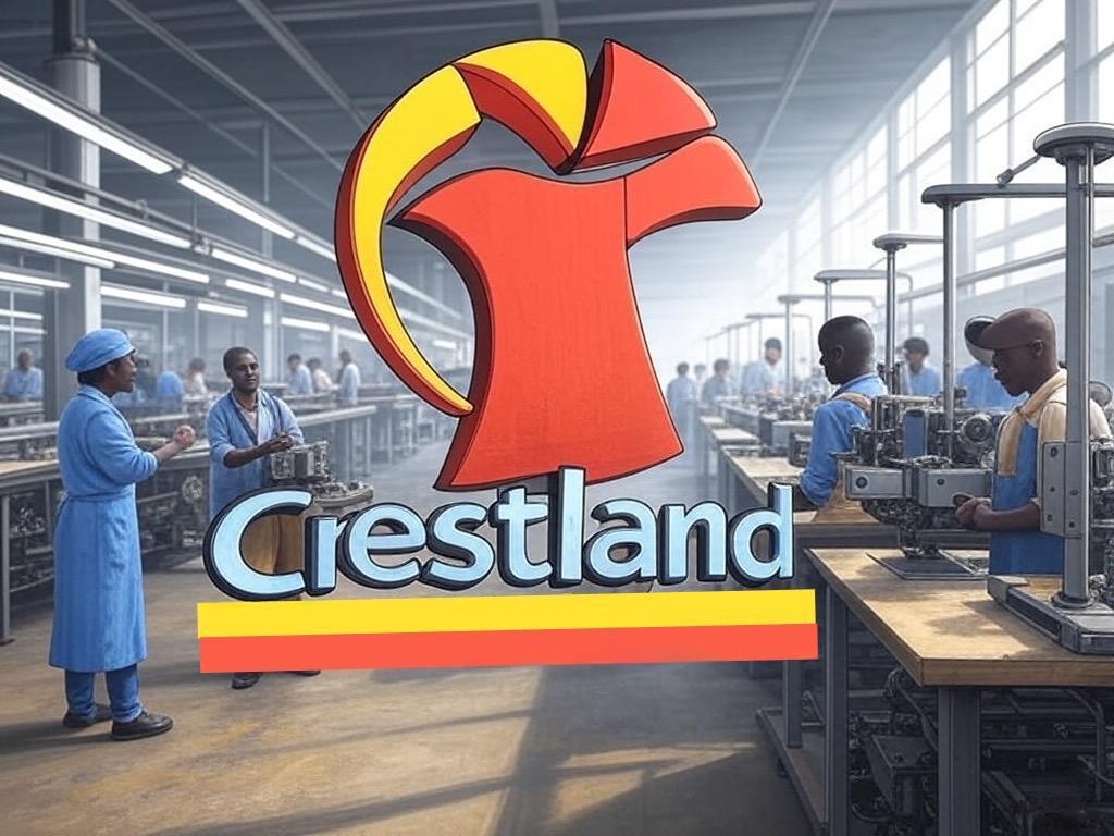 Cotton farm and factory